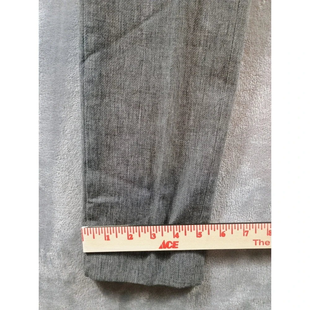 Banana Republic Womens Sloan Fit Pants Grey Size 4 Slim Leg Dress Trousers